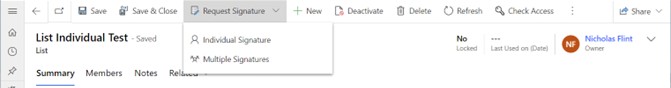 User Interface - List