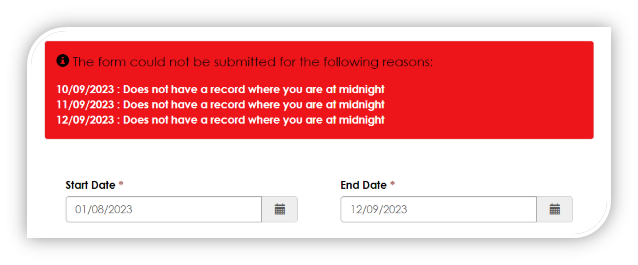 Usage Notes - Portal