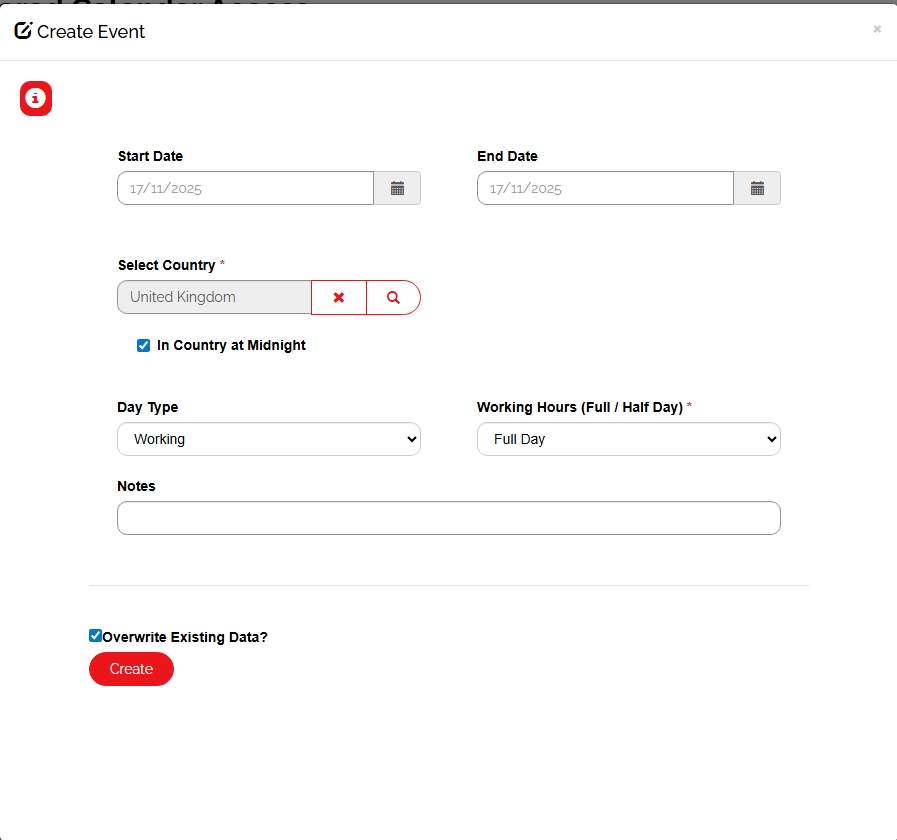 Usage Notes - Portal